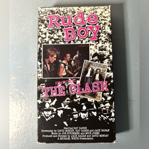 The Clash Rude Boy VHS Movie 1991